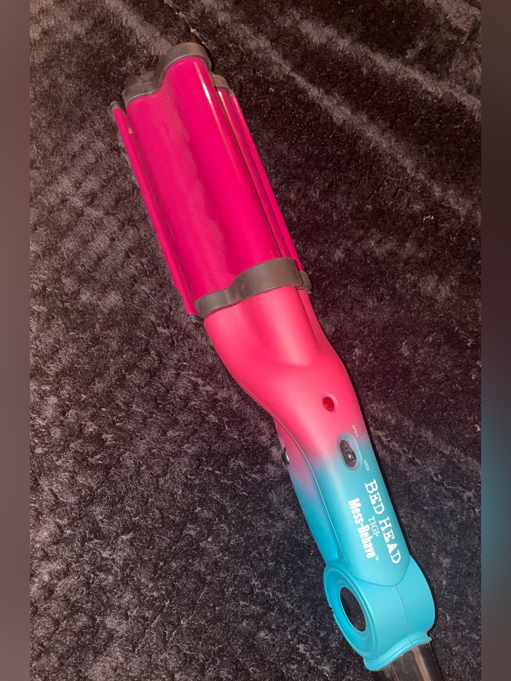 Bed Head Pink and Teal Triple-Barrel Hair Waver